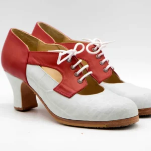 Tronio.n 37.cocoblancoconpielrojo.taconsemicarreteforrado